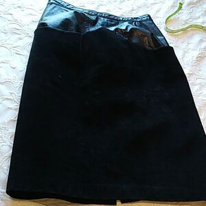 Vintage Betty rubin leather skirt